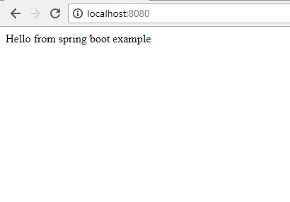 Spring Boot Hello Example