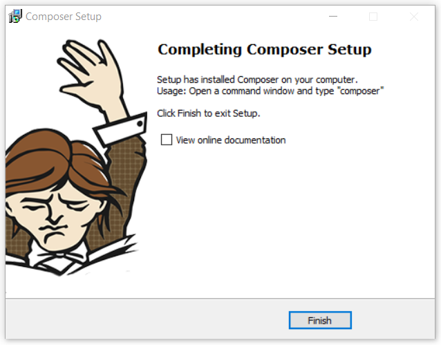 Installing Composer